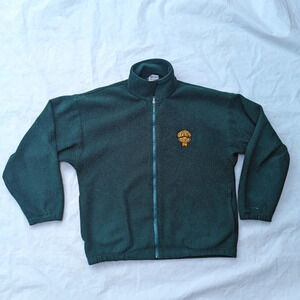 Vintage Astro Wear America's  Best Plants Green Zip Up Sweater Unisex